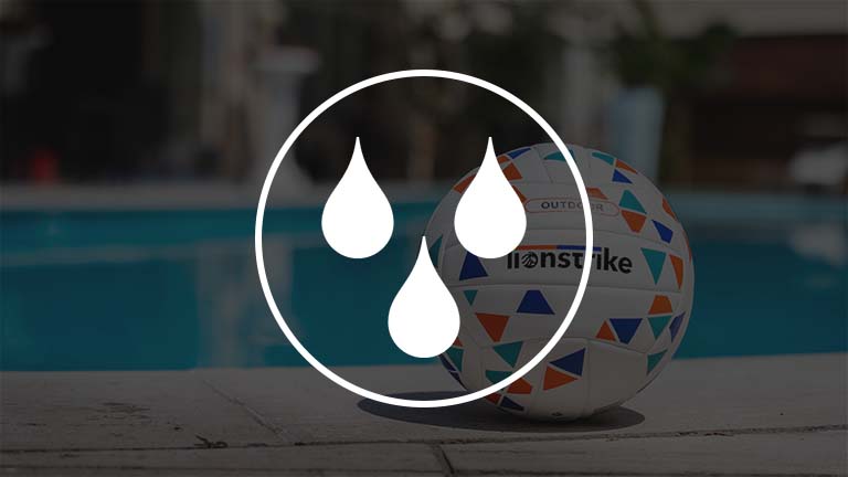 Lionstrike Fairtrade Outdoor Volleyball - Water Resistant